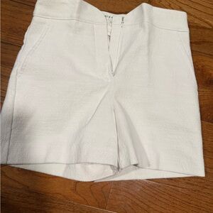 Trina Turk High Waist White Shorts